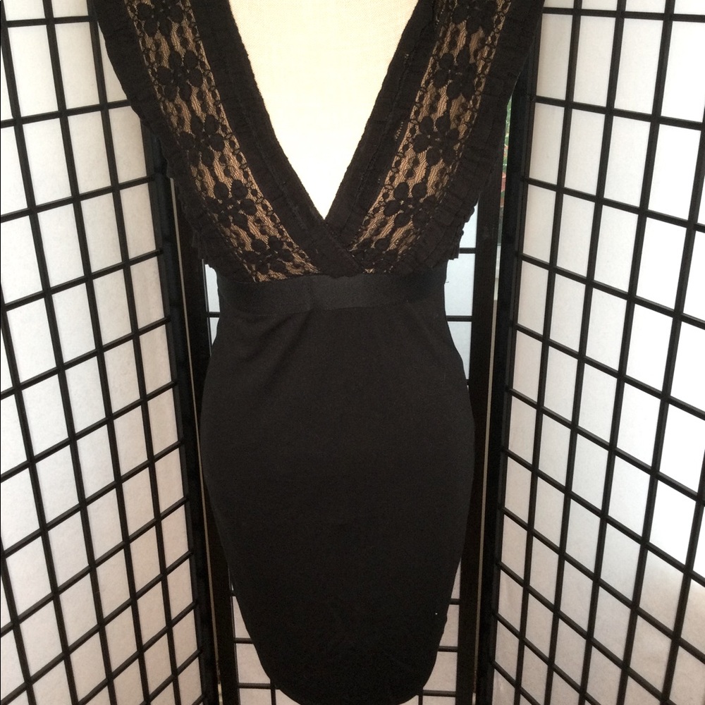 Max studio black dress
